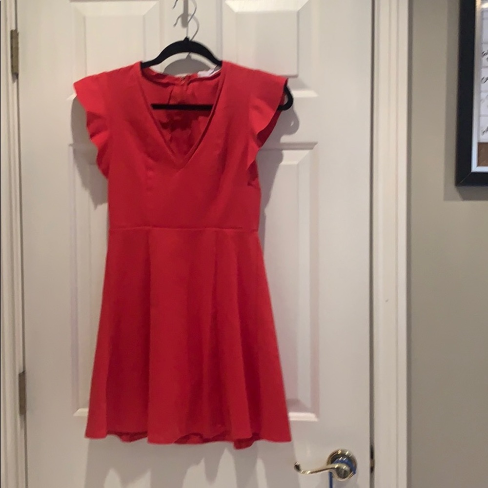 Red BGBG dress